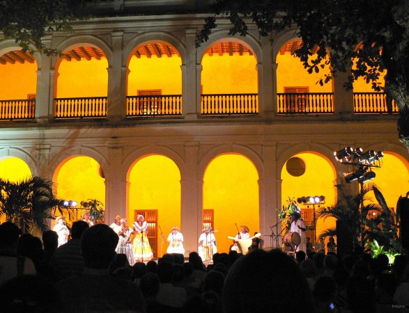 162- Concert dans la cour de Santo Domingo 